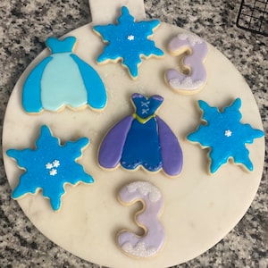 Decorated cookies / sugar cookies / birthday / royal icing cookies