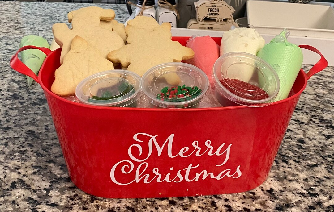 DIY Cookie Kit / Icing / Sugar Cookies / Decorate / Sprinkles / Do It