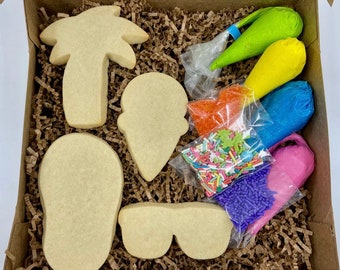 Summer Sugar Cookie DIY Decorating Kit: Fun Kids Activity