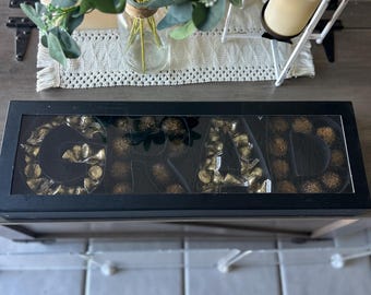 Graduation / treats / cake balls / celebration / chocolate / gift box
