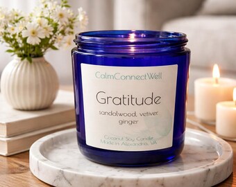 Gratitude Coconut Soy Candle