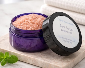 Peppermint Foot Scrub