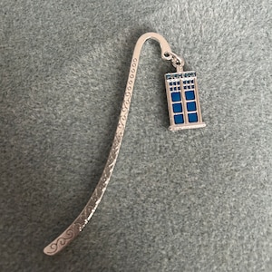 Dr Who Police Box Tardis bookmark