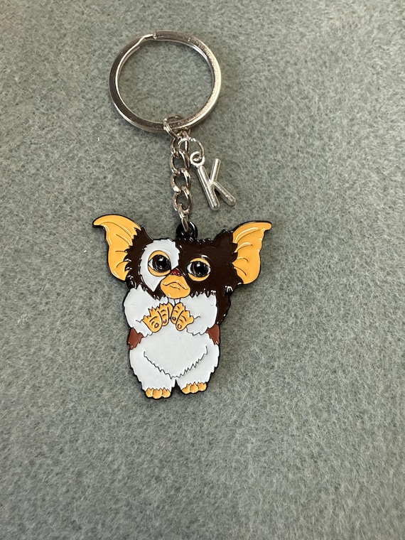 Gremlins Gizmo Mogwai Character Keyring. Personalise With an