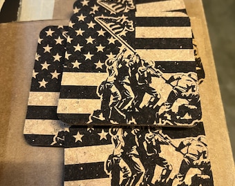 Iwo Jima Coasters