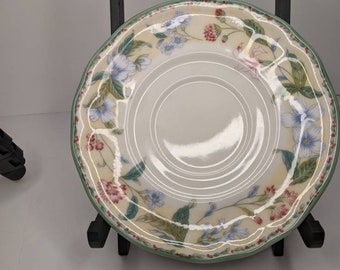 Epoch by Noritake Floral Bay Ivory Porcelain 6" plate