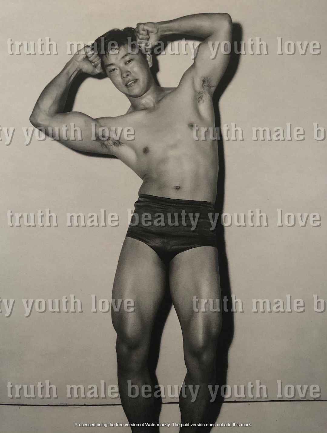5 Copyrightfree Nude Men Male Physique Muscle Hunk Stud Beefcake