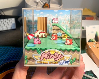 Kirby super star Ultra || Diorama cube || 3ds
