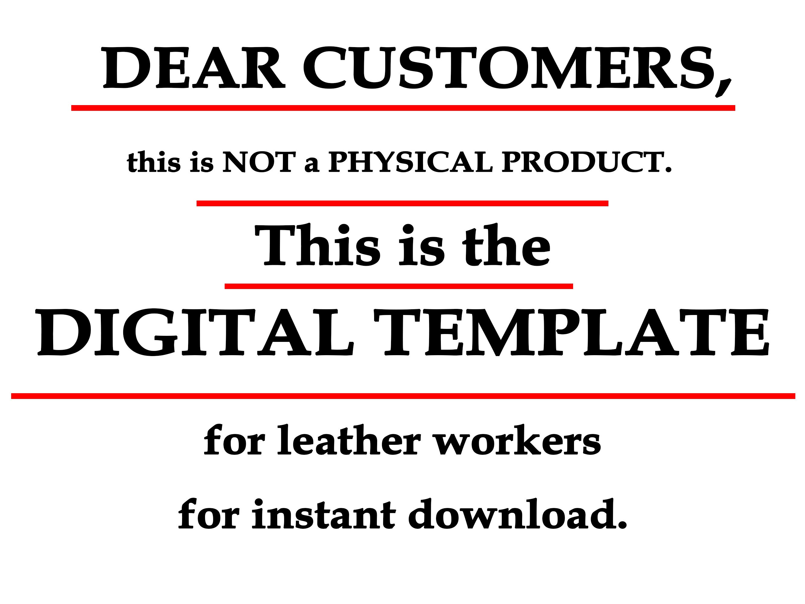 Leather Pattern PDF, DXF for Medieval Style Men's Shoulder Bag - Etsy