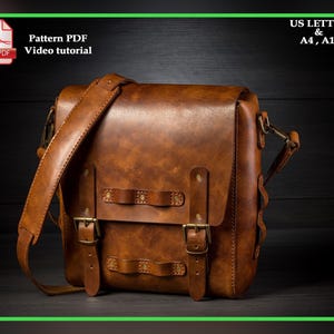 Patron de sac militaire en cuir PDF