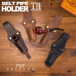 Pfeifenholster Leder Schnittmuster PDF