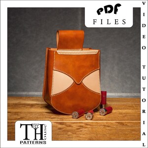 カートリッジポーチの革型紙 PDF