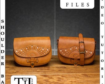 Belt bag and shoulder bag leather pattern PDF