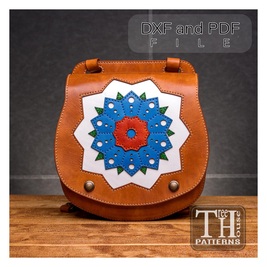 Leathe Backpack Pattern Backpack Leather Pattern PDF and DXF, Leather Rucksack Template - Etsy