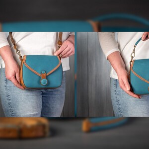 Saddle Bag Leather Pattern PDF- Handbag Digital Template - Etsy