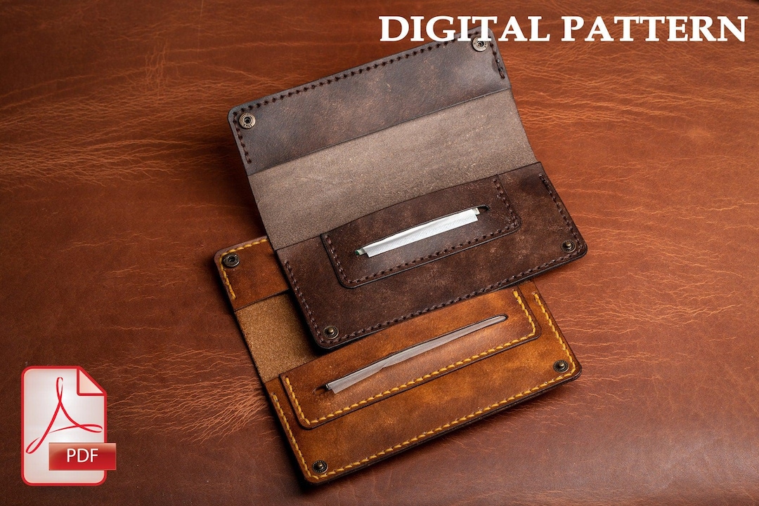 Tobacco Pouch Leather Pattern PDF