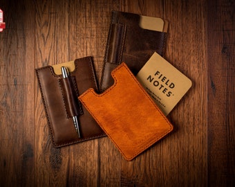 Field Notes cover leather pattern PDF - Field Notes case digital template