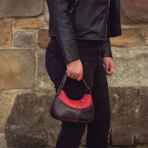 Patroon leren handtas pdf, patroon hobo-schoudertas, patroon halve maan, patroon leren tas afbeelding 6