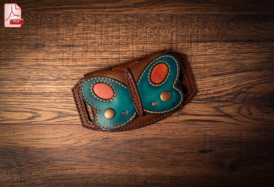 Wallet Leather Pattern PDF, Coin Purse Digital Template - Etsy