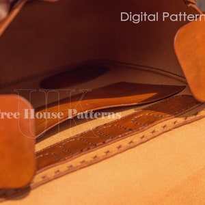 Backpack Leather Pattern PDF - Rucksack Digital Template - Etsy