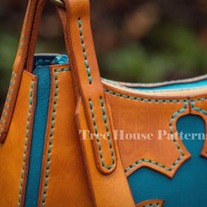 Turtle Shoulder Bag Leather Pattern PDF - Women Purse Digital Template ...
