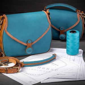 Saddle Bag Leather Pattern PDF- Handbag Digital Template - Etsy