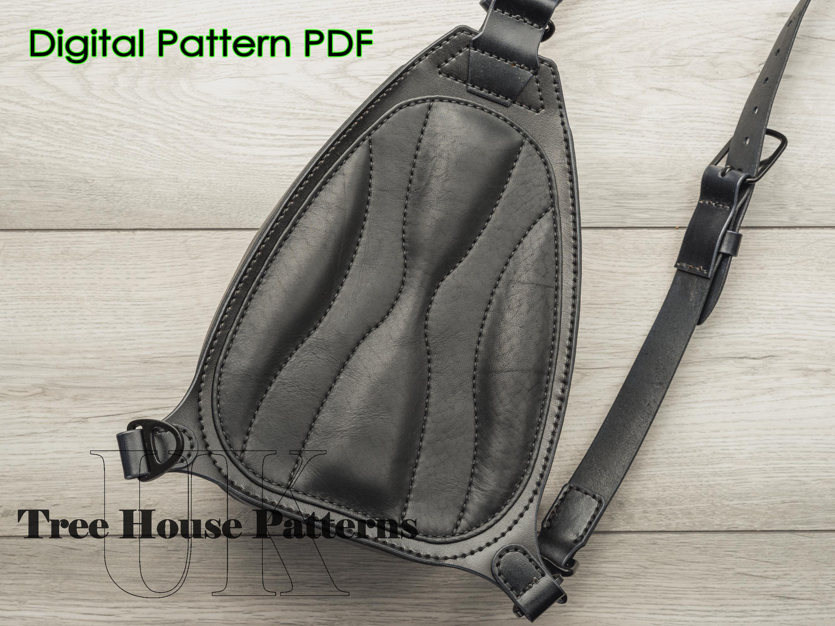 Sling Bag - Backpack - Leather Pattern PDF - Etsy