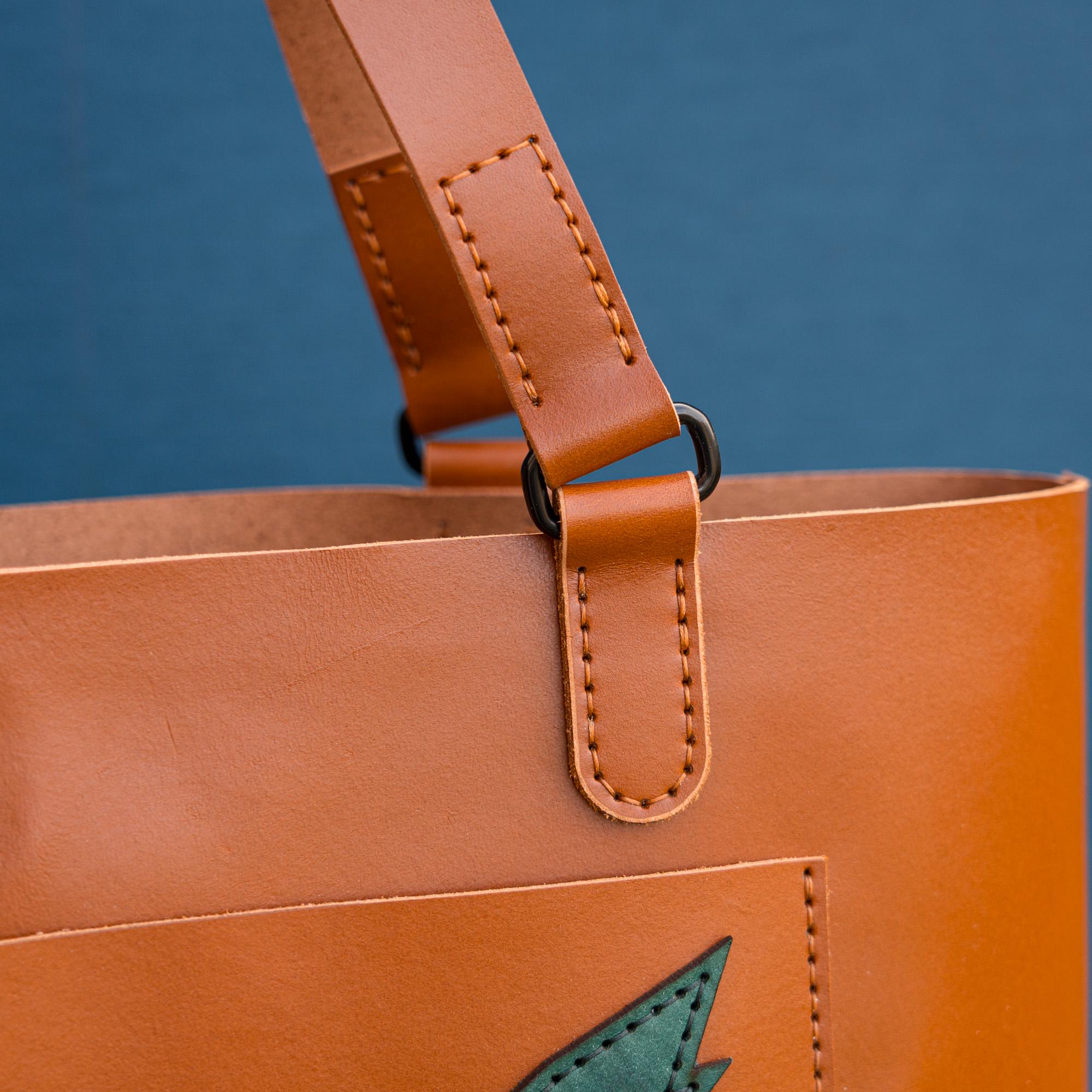 Leather Tote Bag Pattern PDF, Owl Shoulder Pattern, DXF Template for ...