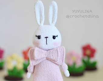 Pixie The Bunny - Bunny crochet pattern, crochet amigurumi pattern , PDF file , instant dowload, bunny pattern
