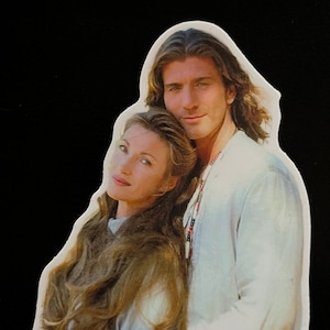 Sully and Michaela Sticker From Dr. Quinn, Medicine Woman! FREE SHIPPING!