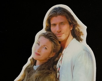 Sully and Michaela Sticker From Dr. Quinn, Medicine Woman! FREE SHIPPING!