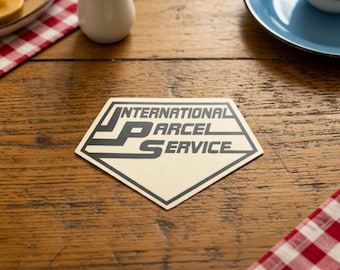 International Parcel Service Emblem! Vintage! Doug Heffernan IPS