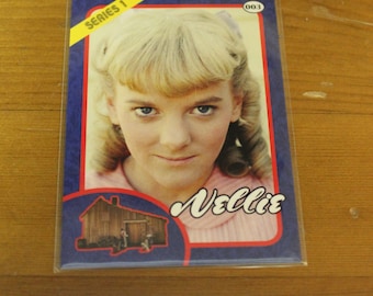 Nasty Nellie Oleson Trading Card! For the biggest LHOTP Fans! Custom Little House on the Prairie Collectible Card! FREE Shipping!
