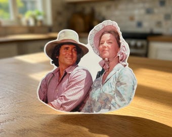 Ma and Pa (Caroline and Charles) in another cute moment - Free Letter! Free Shipping!