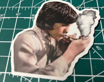 Albert Ingalls smoking the pipe which lead to chaos in Walnut Grove! Free Letter! Free Shipping!