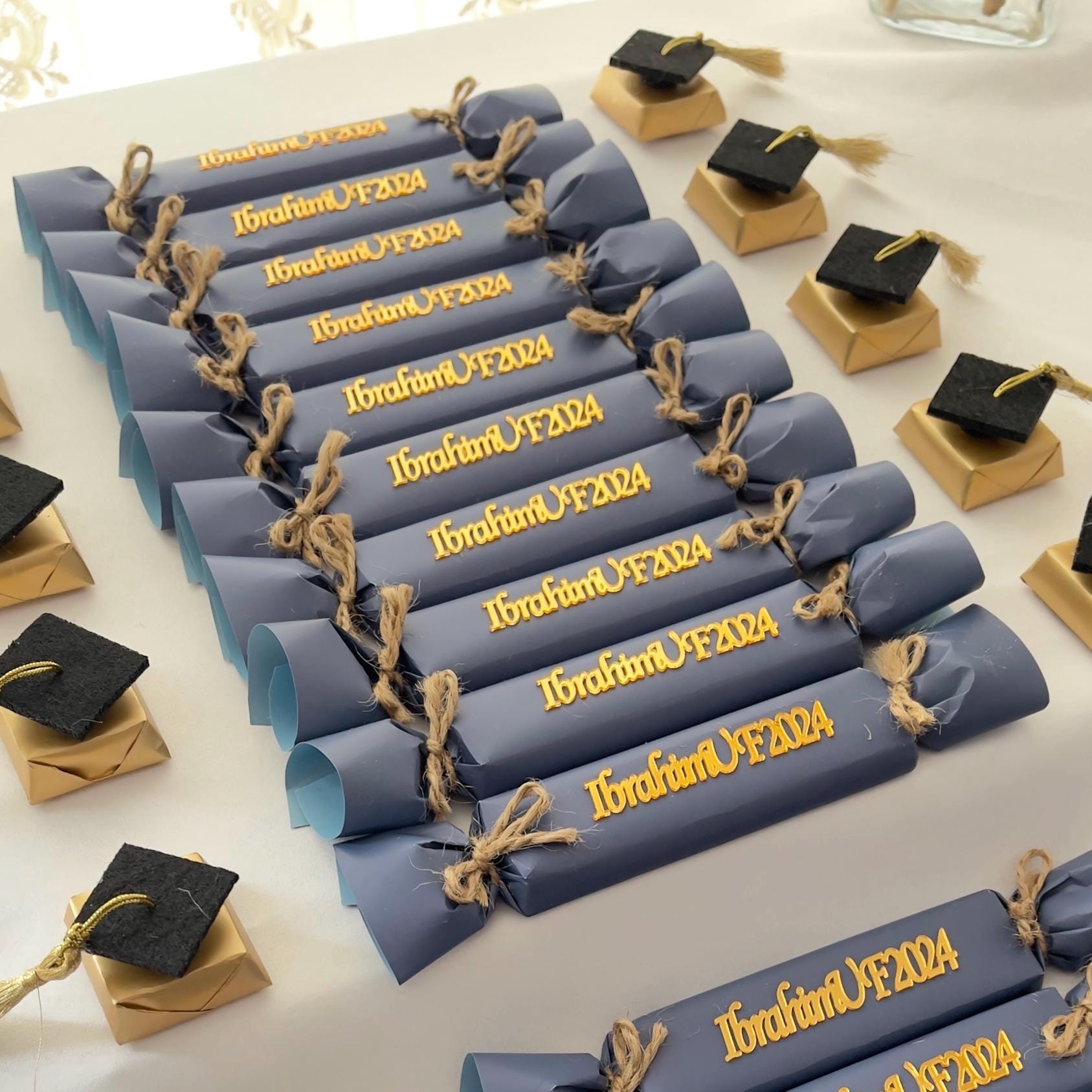 Graduation Chocolate Favors 2025,  Graduation Favors For Guests , Class Of 2025, Graduation Candy, Graduation Gifts, Dubai Chocolates