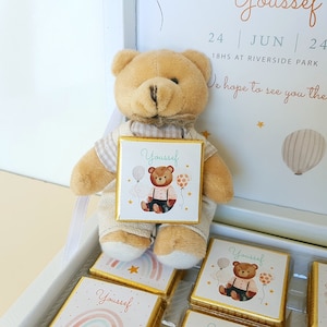 72 szt. Czekoladowe baby shower, cukierki dla dzieci, czekoladowe upominki, spersonalizowane słodycze, spersonalizowana czekolada, upominki na wieczór panieński, etykieta czekoladowa