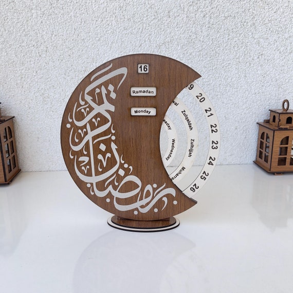 Ramadan calendar, Accessories Ramadan, Ramadan decor, Ramadan Decoration 2025, Islamic Table decor, Muslim Gifts, Ramadan Countdown Calendar