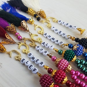 Personalized pearl rosary, luxury Islamic gifts, Ramadan gifts, Eid gifts, Islamic occasions gifts, Islamic souvenirs, Muslim wedding