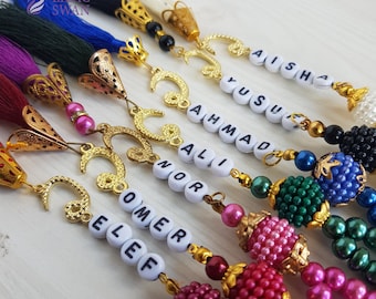 Personalized pearl rosary, luxury Islamic gifts, Ramadan gifts, Eid gifts, Islamic occasions gifts, Islamic souvenirs, Muslim wedding