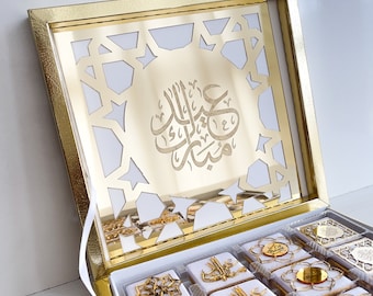 Eid Chocolate Box Favors, Eid Favors, Eslamic Chocolate, Arabic Favours, Eid Candy, Eid Mubarak, Eslamic Chocolate, Eid Al-Fitr Chocolate