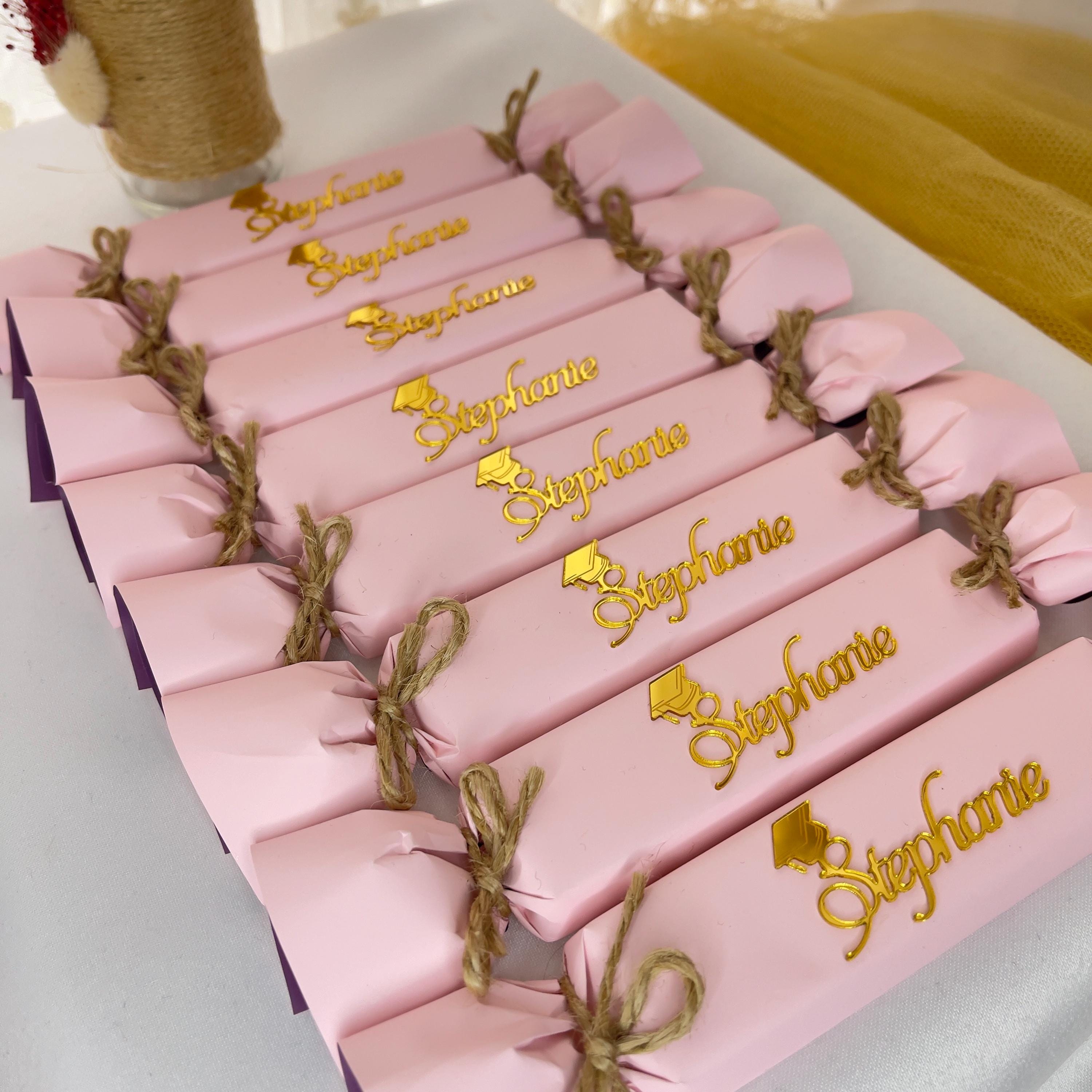 Graduation Chocolate Favors 2025,  Graduation Favors For Guests , Class Of 2025, Graduation Candy, Graduation Gifts, Dubai Chocolates