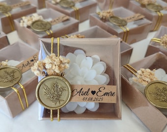 Handgemachte Nelke Blume Gastgeschenke, Hochzeit Gast Souvenir
