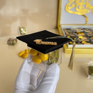 Cajas de dulces para recuerdos de graduación 2024, recuerdos de graduación para invitados, promoción 2024, graduación árabe, la caja de graduación está vacía, regalos de graduación