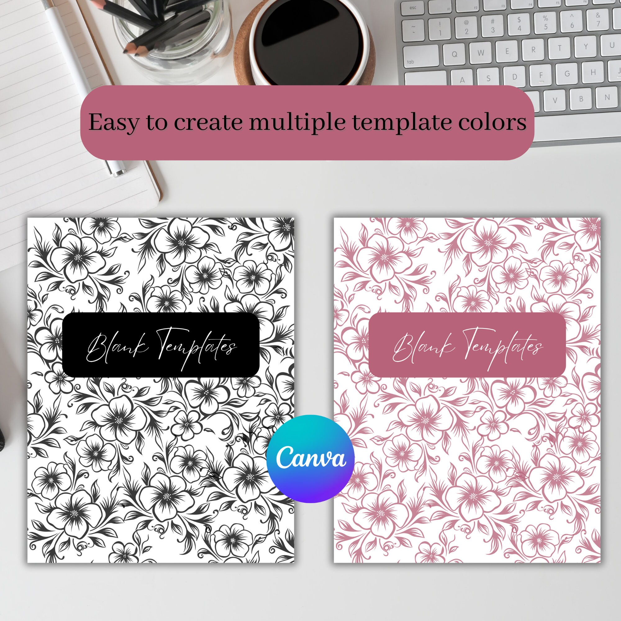 CANVA TEMPLATE - Printable Bible Study Journal/ Prayer Journal - Etsy