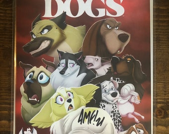 Stray Dogs no 1 signed by fleecs