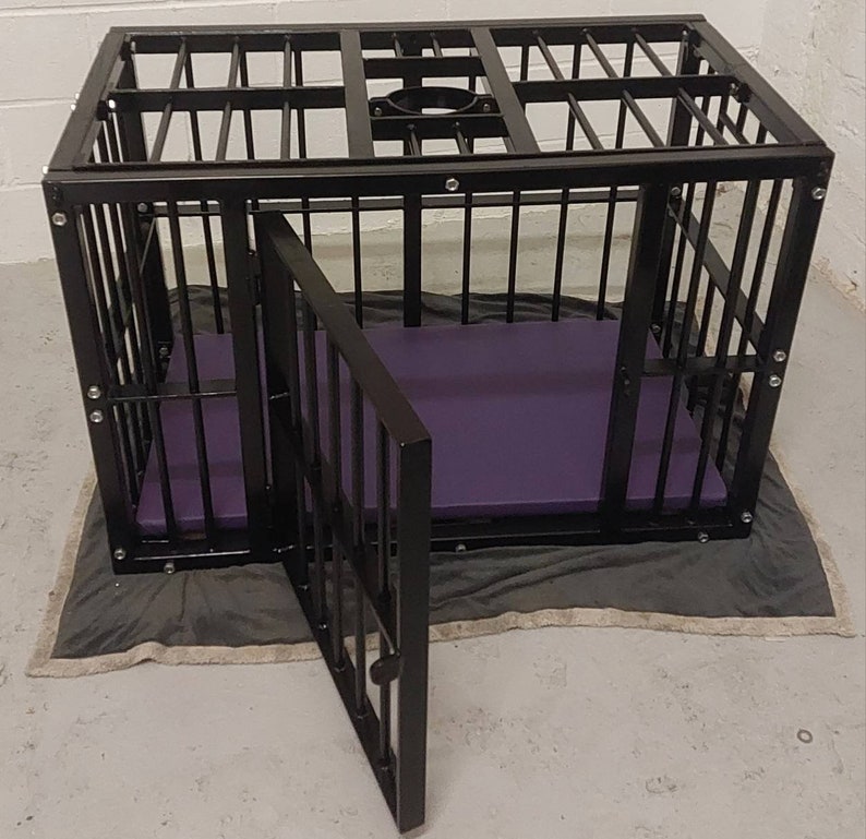 Collapsible Pup Cage Bondage Cage Fetish Cage Dungeon Gear image 5