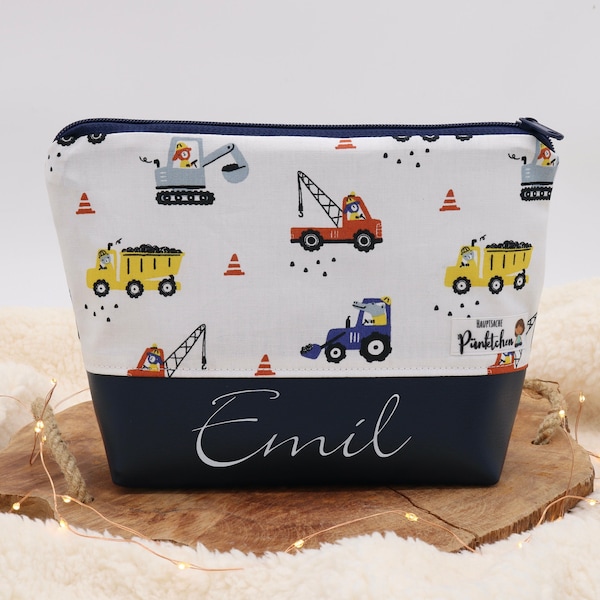 Kulturtasche Kinder personalisiert • Kulturtasche Baby personalisiert • Geschenke zur Geburt mit Namen