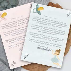 Carta de Schullerfee - descargar - para imprimir