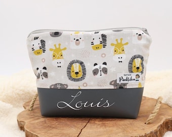 Personalized children's toiletry bag • Personalized baby toiletry bag • Gifts for newborns with names